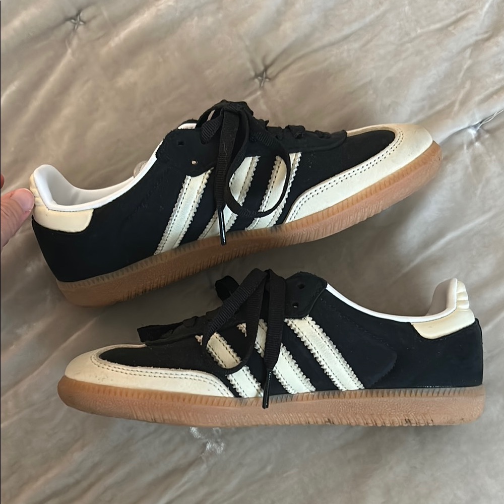 Sambas Adidas Black and White Sneakers